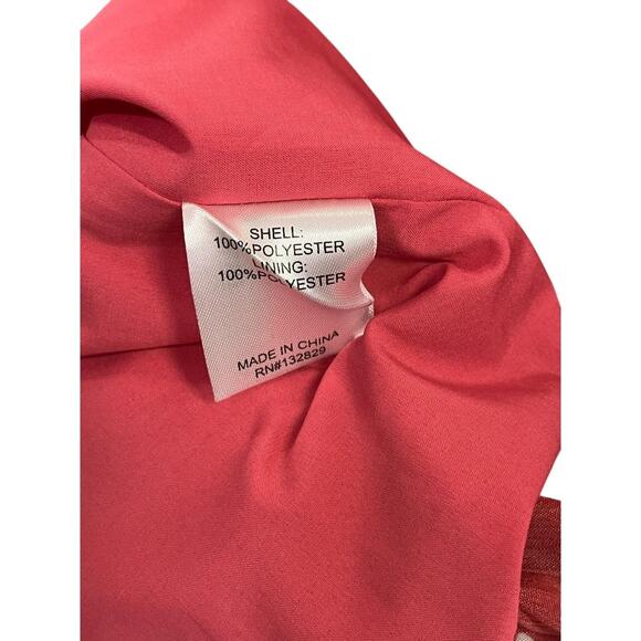 Super Down Revolve Dress Womens XS Red Heart Ruched Tie Mini Valentines Day Sexy - Picture 9 of 14